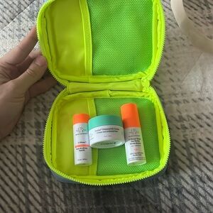 Drunk Elephant makeup bag and skincare kit 3 pcs